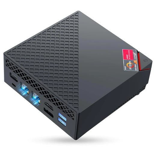 ACEMAGICIAN Mini Gaming PC AMD Ryzen 7 5800U Mini PC 16GB DDR4 512GB SSD Mini Computers (8C/16T up to 4.4GHz) Win 11 4K Triple Display Mini Desktop Computers Dual LAN 2.5G/BT5.2/WiFi 6/Dual Channel - Gadgetmanic.com