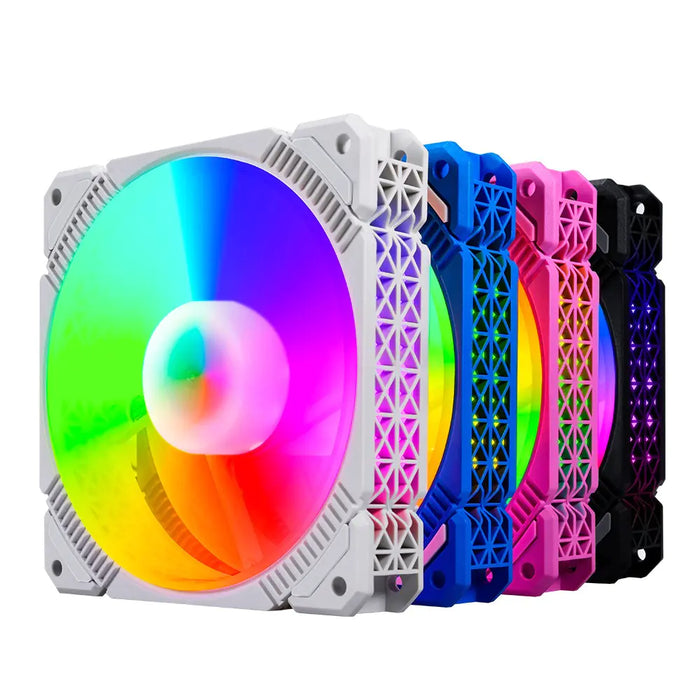 ARGB PWM Mute Computer Case Cooling Fan - Gadgetmanic.com