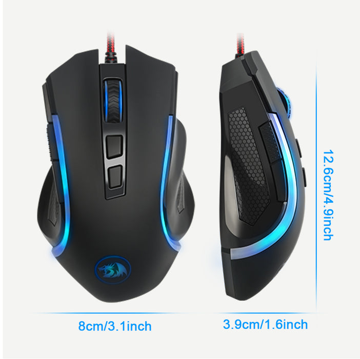 Redragon M607 Custom Macro Wired Gaming Mouse