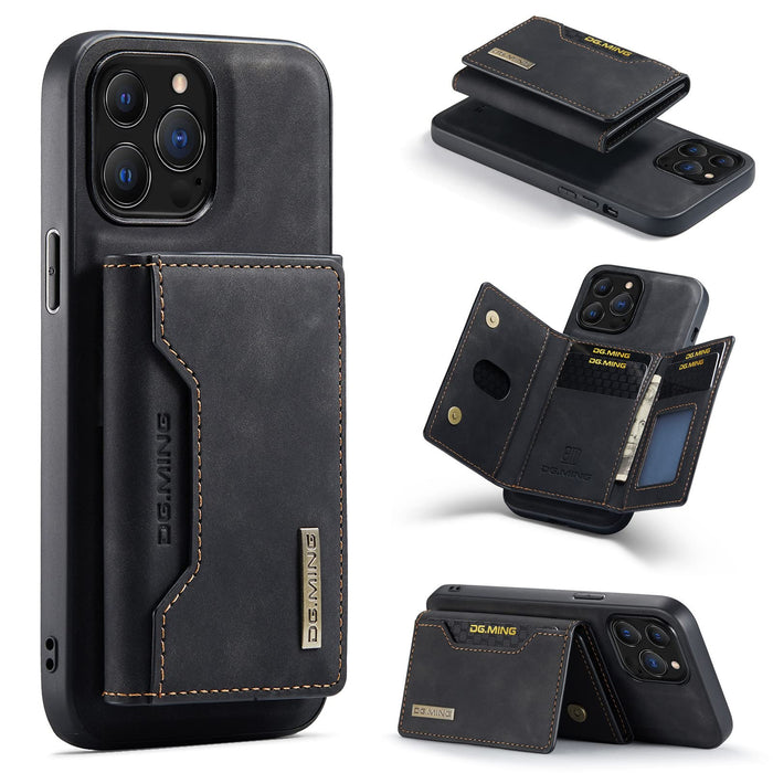 SZHAIYU Leather Wallet Phone Cases Compatible with iPhone 15 Plus Case with Card Holder Men 6.7 2 in 1 Detachable Back Cover (Black IP 15 Plus)