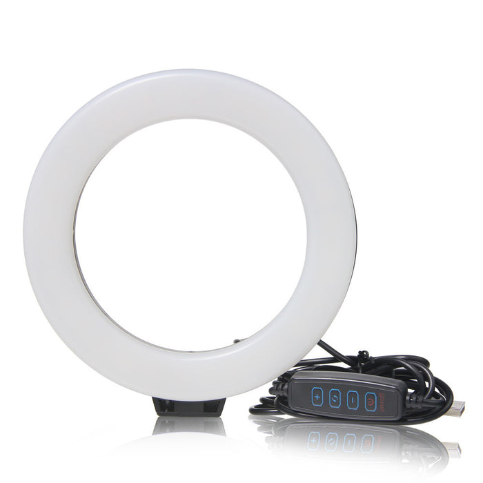 16cm Ring Light with Mini Tripod and Clamp Set