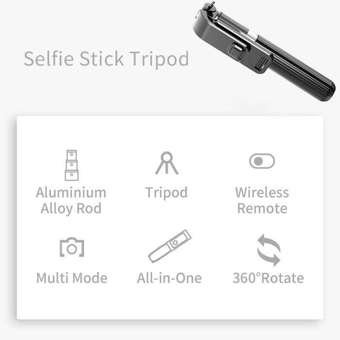 L03 Bluetooth Tripod Selfie Stick for Live Streaming