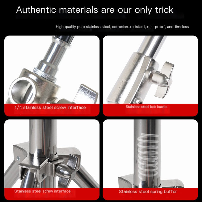 2.8m Thickened Stainless Steel Tripod for Photography