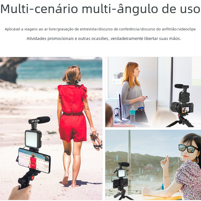KIT-01LM Camera Equipment with Desk Light and Tripod