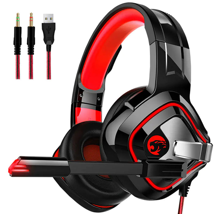Gaming Headset for PC and PS4 - Over-Ear Design - Gadgetmanic.com