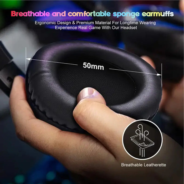 S19 Wired RGB E-sports Gaming Headset - Gadgetmanic.com