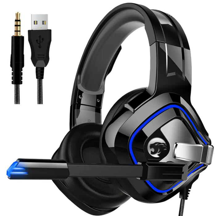 Gaming Headset for PC and PS4 - Over-Ear Design - Gadgetmanic.com