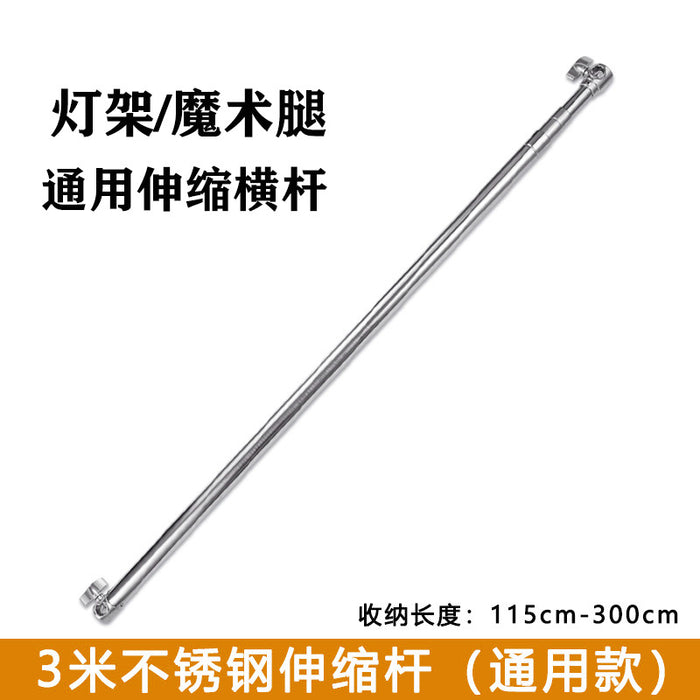 2.8m Heavy-Duty Stainless Steel Photography Light Stand