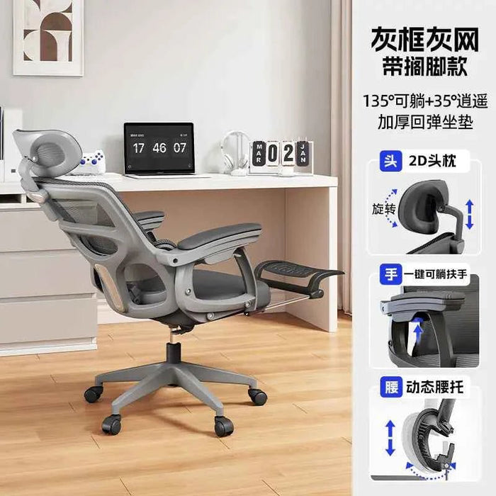 Ergonomic Office Chair for Gaming and Comfort - Gadgetmanic.com