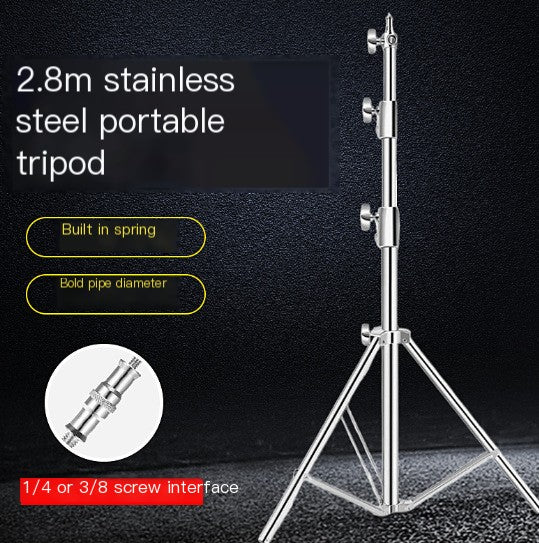 2.8m Thickened Stainless Steel Tripod for Photography