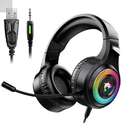 Gaming Headset With Microphone Light - Gadgetmanic.com