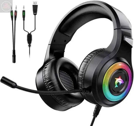 Gaming Headset With Microphone Light - Gadgetmanic.com