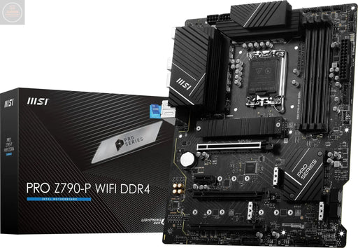 MSI PRO Z790-P WiFi DDR4 ProSeries Computer Gaming Motherboard (Supports 12th/13th Gen Intel Processors LGA 1700 DDR4 PCIe 5.0 M.2 USB 3.2 Gen2 Wi-Fi 6E ATX) Intel PC Motherboards (Renewed) - Gadgetmanic.com