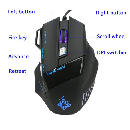 Professional Gaming Mouse - Gadgetmanic.com