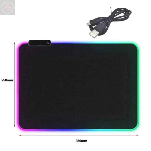RGB Backlit Gaming Mouse Pad - Gadgetmanic.com