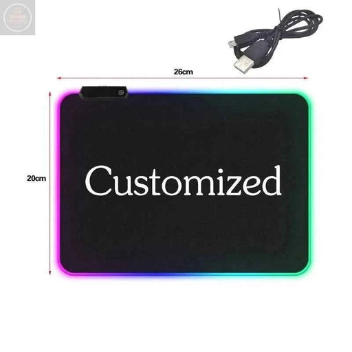 RGB Backlit Gaming Mouse Pad - Gadgetmanic.com