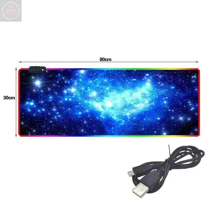RGB Backlit Gaming Mouse Pad - Gadgetmanic.com