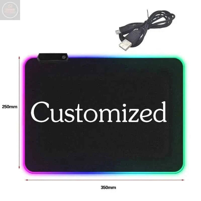 RGB Backlit Gaming Mouse Pad - Gadgetmanic.com