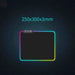 RGB Luminous Gaming Mouse Pad - Gadgetmanic.com