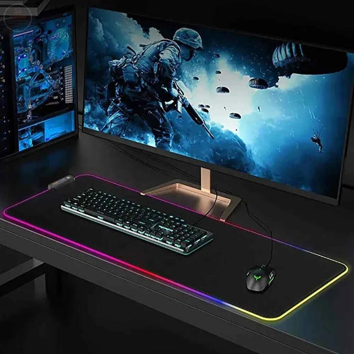 RGB Luminous Gaming Mouse Pad - Gadgetmanic.com