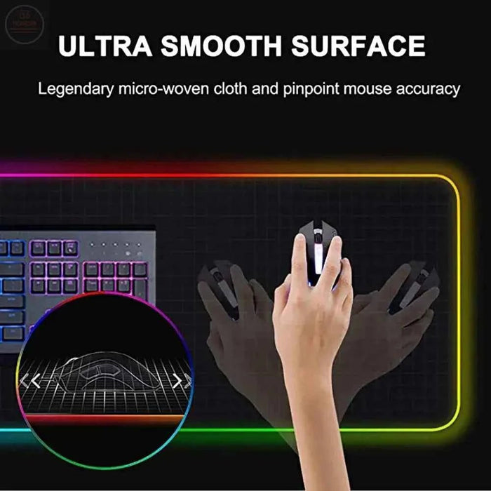 RGB Luminous Gaming Mouse Pad - Gadgetmanic.com