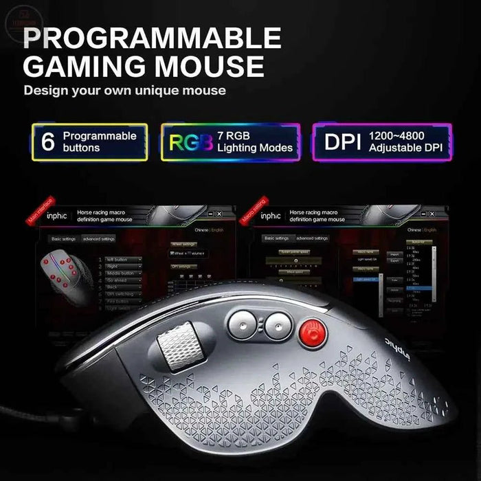 RGB Optical Professional Gaming Mouse - Gadgetmanic.com