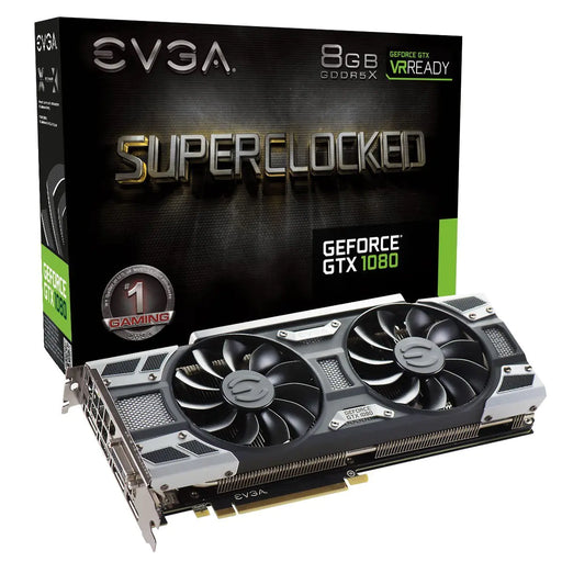 EVGA GeForce GTX 1080 SC GAMING ACX 3.0 8GB GDDR5X LED DX12 OSD Support (PXOC) Graphics Card 08G-P4-6183-KR (Renewed) - Gadgetmanic.com